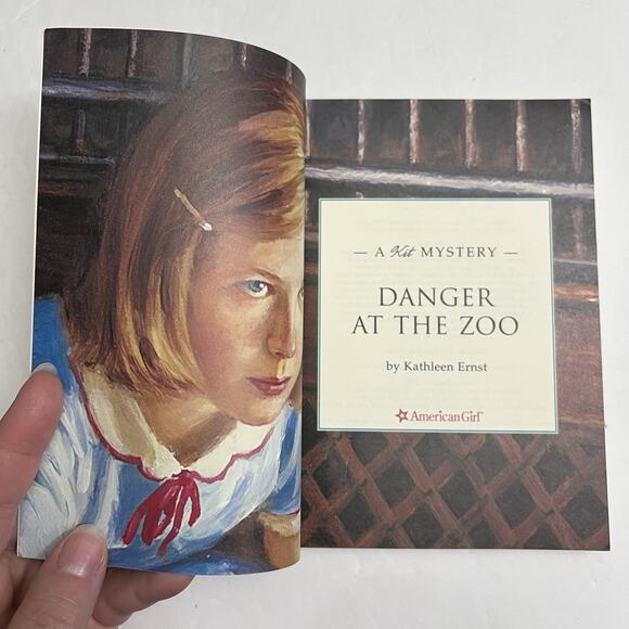 American Girl Mystery Books The Curse of Ravenscourt and Danger at the Zoo - Picture 8 of 11